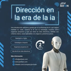Formación en IA 1:1 para directivos: decide con criterio
