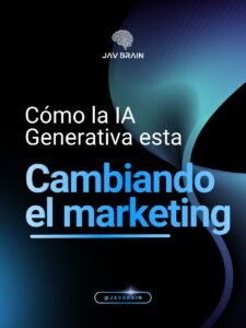 IA Generativa en marketing: menos tareas, mejores decisiones