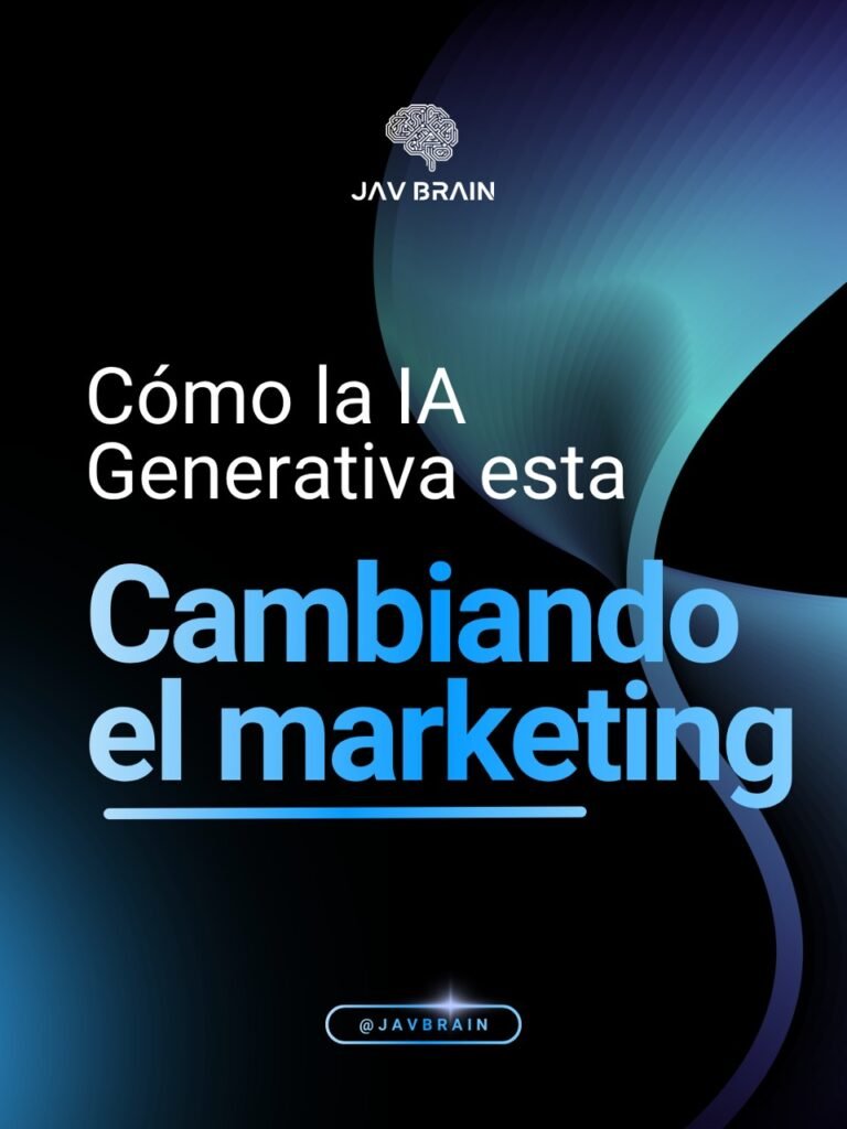IA Generativa en marketing: menos tareas, mejores decisiones