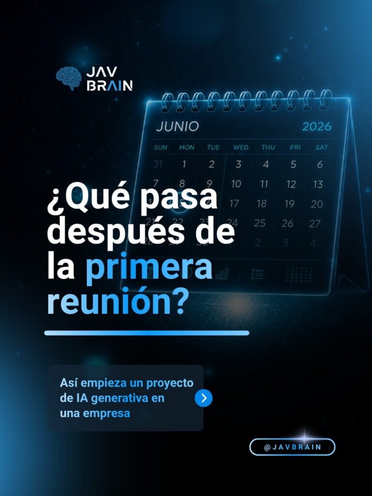 Consultoría de IA: qué pasa después de la primera reunión