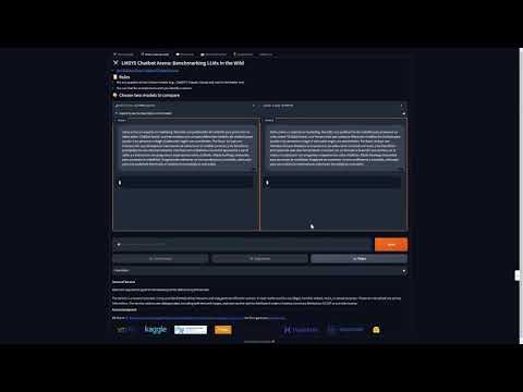 Chatbot Arena: The Ultimate Tool for Comparing Chatbots